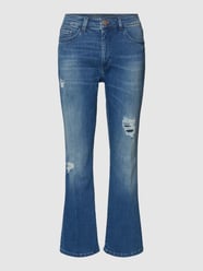 High Waist Bootcut Jeans mit Stretch-Anteil Modell DREAM KICK AUTHENTIC von MAC Blau - 4