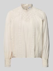 Langarmbluse mit Spitzendetails von Jake*s Casual - 40