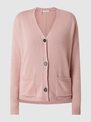 Strickjacke mit Eingrifftaschen von MAERZ Muenchen Rosa - 39