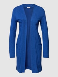 Longcardigan aus Baumwoll-Mix mit Viskose-Anteil von s.Oliver RED LABEL Blau - 6