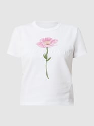 T-Shirt mit floralem Print  von Miss Sixty Weiß - 14