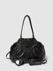 Handtasche mit abnehmbarem Zipper-Täschchen Modell 'LOVE' von Juicy Couture Schwarz - 10