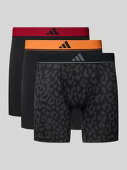 Trunks in een set van 3 met elastische band met logo van adidas Sportswear - 13
