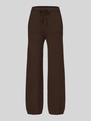 Regular Fit Weite Hose aus reinem Kaschmmir von Jake*s Casual - 12