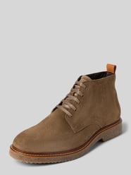 Veterschoen van suède van Marc O'Polo Beige - 13