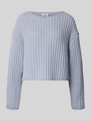 Sweter z dzianiny z okrągłym dekoltem model ‘IMENY’ od DRYKORN - 28