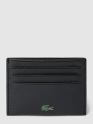 Kartenetui mit Logo-Applikation von Lacoste Schwarz - 3