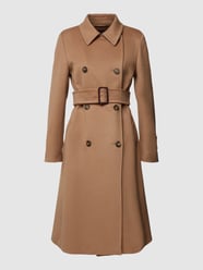 Mantel mit Stoffgürtel Modell 'Afide' von Weekend Max Mara Braun - 20