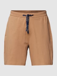 Sweatshorts mit Eingrifftaschen von Christian Berg Men Braun - 19