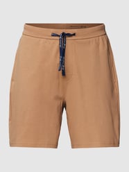 Sweatshorts met steekzakken van Christian Berg Men Bruin - 15