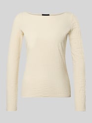 Slim Fit Longsleeve mit Viskose-Anteil von Emporio Armani - 22