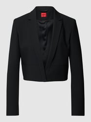Korte blazer met reverskraag, model 'Amalisi' van HUGO Zwart - 25