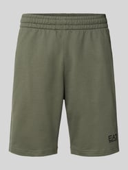 Szorty z detalem z logo od EA7 Emporio Armani - 15
