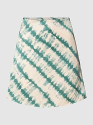 Minirok met all-over motief, model 'Rosana' van EDITED Groen - 10