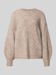 Regular Fit Pullover mit Woll-Anteil Modell 'NELLIE' von ONLY Beige - 33