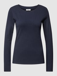 Shirt met lange mouwen van katoen van Marc O'Polo Denim Blauw - 28