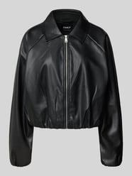 Regular Fit Bomberjacke in Lederoptik Modell 'SARAMY' von Only - 41