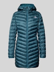 Gewatteerde lange jas met logostitching, model 'Huila' van The North Face - 46