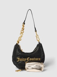 Hobotas met strass-steentjes, model 'Pavè' van Juicy Couture Grijs / zwart - 48
