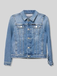 Jeansjacke mit Umlegekragen Modell 'AUTHENTIC' von Calvin Klein Jeans Blau - 18