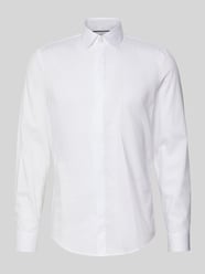 Slim Fit Business Hemd aus Baumwolle mit Kentkragen von Jake*s - 37
