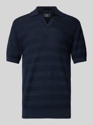 Regular Fit Poloshirt mit V-Ausschnitt Modell 'Polo V Heritage' von Matinique - 23