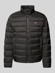 Steppjacke mit Logo-Stitching von Tommy Jeans Schwarz - 39