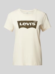 T-Shirt mit Label-Print von Levi's® Beige - 10