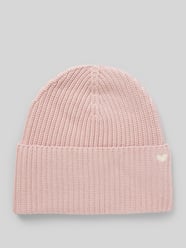 Beanie van puur katoen van Marc O'Polo Roze - 22