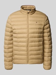 Regular Fit Steppjacke mit Logo-Stitching von Tommy Hilfiger Beige - 7