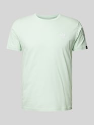 T-shirt met labelprint van Alpha Industries Groen - 13