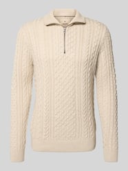 Strickpullover mit gerippten Abschlüssen Modell 'BLUSEAN' von Jack & Jones Premium - 24