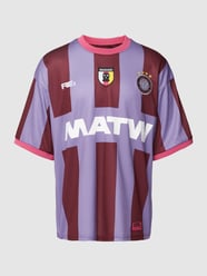 T-Shirt mit Label-Patches - MATW x REVIEW Drop 10 von Review X MATW Lila - 11