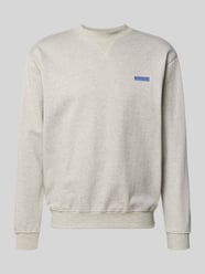 Sweatshirt met labelprint, model 'Cane' van WOODBIRD - 25