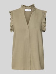 Blusentop aus Viskose-Leinen-Mix Modell 'VIVA' von Selected Femme - 1