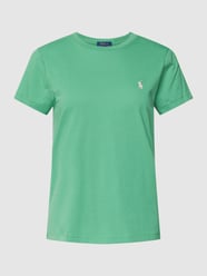 T-shirt z nadrukiem z logo od Polo Ralph Lauren Zielony - 40