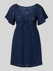 Tailliertes Freizeitkleid mit Ausbrenner-Effekt Modell 'SMILLA' von ONLY - 4