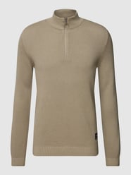 Troyer mit Strukturmuster von QS by s.Oliver Beige - 15