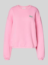 Sweatshirt mit Label-Print Modell 'IZUBIRD' von American Vintage Pink - 38