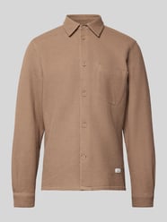 Regular fit vrijetijdsoverhemd van puur katoen van Marc O'Polo Denim Beige - 42