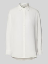 Regular Fit Bluse aus Ramie-Lyocell-Mix von comma - 42