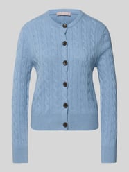 Gebreid jack van wolmix met structuurmotief van Christian Berg Woman Selection - 27