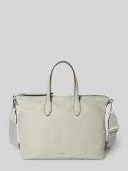 Shopper mit Label-Applikation Modell 'CLIVIA' von Abro - 1