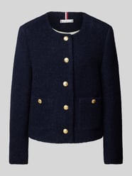 Blazer mit Knopfleiste von Tommy Hilfiger Blau - 22