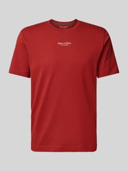 T-shirt o kroju regular fit z czystej bawełny od Marc O'Polo - 44