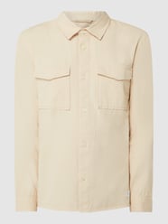 Regular Fit Freizeithemd aus Twill  von Nowadays Beige - 3