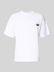 T-shirt w kroju regular fit z haftowanym logo od ANOTHER COTTON LAB - 15