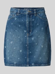 Jeansowa spódnica mini z czystej bawełny od Tom Tailor Denim - 7