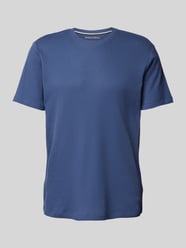 T-Shirt mit Strukturmuster von Christian Berg Men Blau - 33