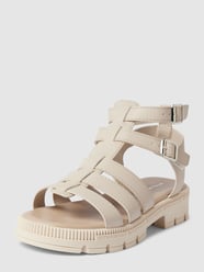 Sandalen met doornsluiting van Tom Tailor Beige - 48